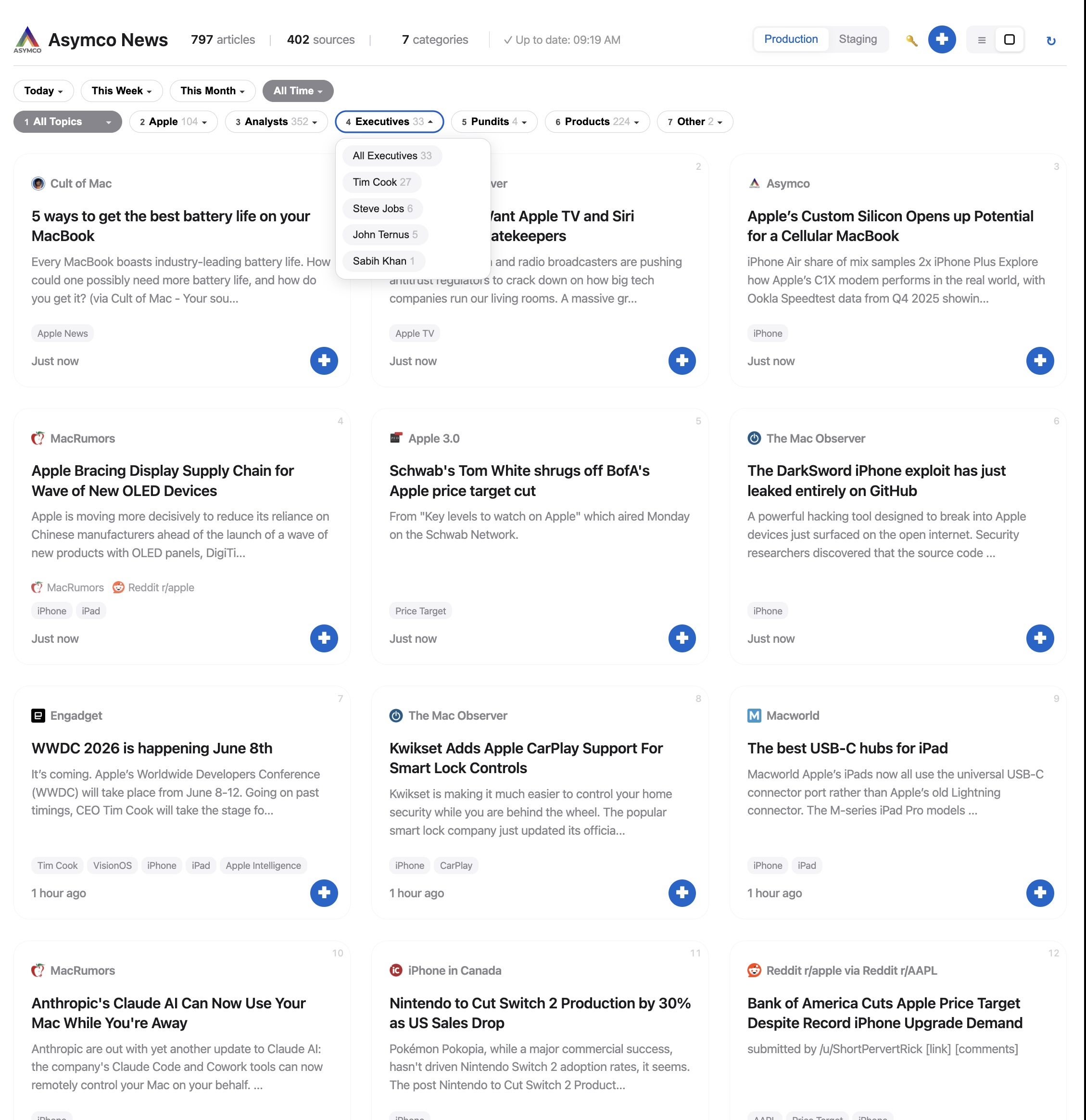Financial Analytics Platform — artifact 1